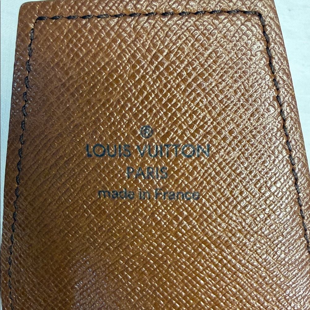 Louis Vuitton Monogram Cigarette Case Pouch France CT1025 Vintage [|] - Picture 6 of 7